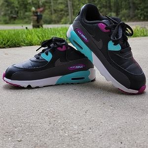 Like New Nike Airmax 90 LTR Toddler Girl's sz 10